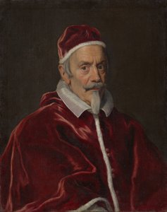 Pave Klemens X 1590-1676, ca. 1670-71. av Giovanni Battista Gaulli Baciccio