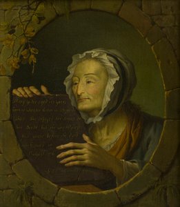 Portrett av Mary Yates (1649-1776) (olje på lerret) av Giovanni Battista Innocenzo Colombo