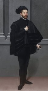 Ridderen i svart. 1567 av Giovanni Battista Moroni