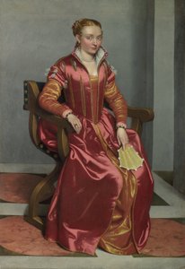 Portrett av en dame, kanskje Contessa Lucia Albani Avogadro (