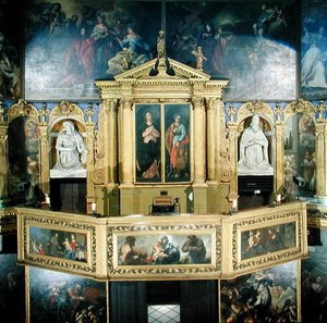 Utsikt over orgelet, 1615 av Giovanni Battista Novello