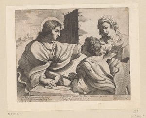 Døperen Johannes, Kristus og Maria