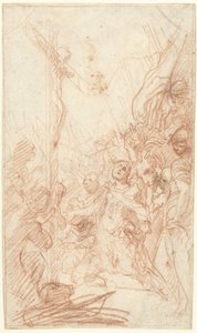 Centurionen under korset av Giovanni Battista Piazzetta