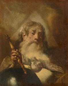 Den evige far, ca. 1750. av Giovanni Battista Piazzetta