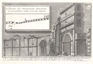 Akvedukten til Acqua Giulia, Speco della Giulia av Giovanni Battista Piranesi