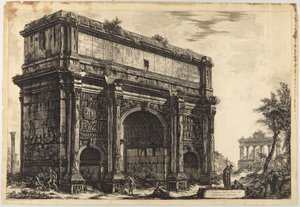 Septimius Severus-buen av Giovanni Battista Piranesi