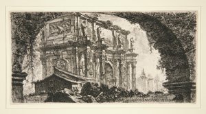 Konstantinbuen i Roma, fra noen utsikter over triumfbuer og andre monumenter av Giovanni Battista Piranesi