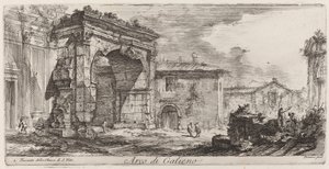 Trajans bue i Ancona av Giovanni Battista Piranesi