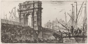 Arco di Traiano in Ancona von Giovanni Battista Piranesi