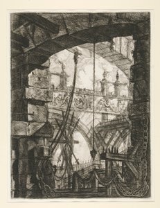 Prisons, IV: The Grand Piazza av Giovanni-Battista Piranesi