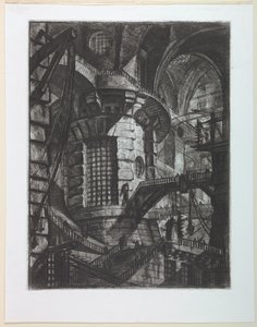 Fengselsserien, plate III av Giovanni Battista Piranesi