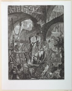 Serie Plate II fengsler av Giovanni Battista Piranesi