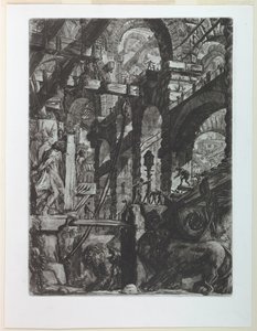 Prisons Series, plate V av Giovanni-Battista Piranesi