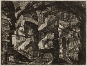 Fantastiske fengsler XIV av Giovanni Battista Piranesi