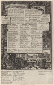 Katalog over verk av Giovanni Battista Piranesi