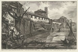 Cloaca Maxima in Rom von Giovanni-Battista Piranesi
