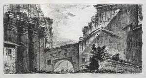 Forum til Augustus av Giovanni Battista Piranesi