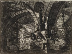 Aus der Serie Die imaginären Gefängnisse (Le Carceri d