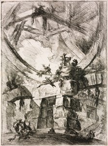 Fra serien The Imaginary Prisons Le Carceri dInvenzione av Giovanni Battista Piranesi