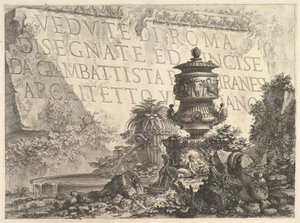 Frontispice tittelside, 1748. av Giovanni Battista Piranesi