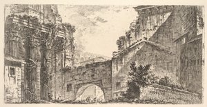 Plate 15: Forum av Augustus Forum av Augustus, ca. 1748. av Giovanni Battista Piranesi