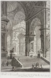 Skulpturgalleri av Giovanni Battista Piranesi