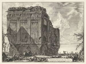 Tempel van Salus i Roma Gammelt tempel kjent som della Salute på Via d