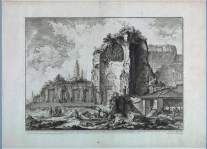 Venus tempel i Roma av Giovanni Battista Piranesi