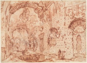 "Canopus" til Villa Adriana i Tivoli av Giovanni Battista Piranesi