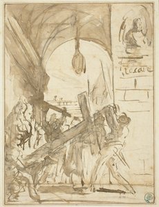 Bæringen av korset av Giovanni Battista Piranesi
