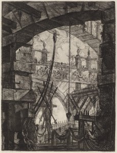 The Grand Piazza av Giovanni Battista Piranesi