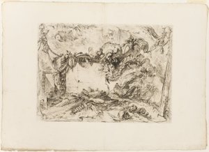 Det monumentale nettbrettet av Giovanni Battista Piranesi