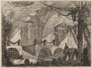 Saghesten av Giovanni Battista Piranesi