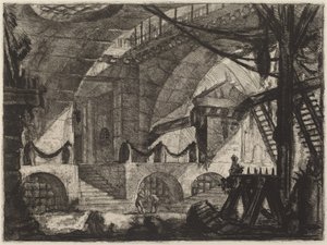 Saghesten av Giovanni Battista Piranesi