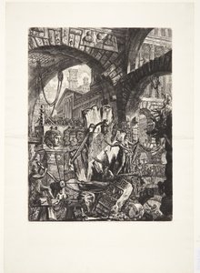 Mannen på stativet av Giovanni Battista Piranesi