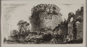 Grab von Caecilia Metella genannt Capo di Bove oder Ochsenkopf