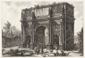Utsikt over av Giovanni Battista Piranesi