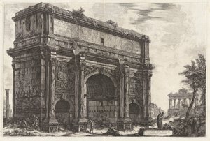 Utsikt over av Giovanni Battista Piranesi