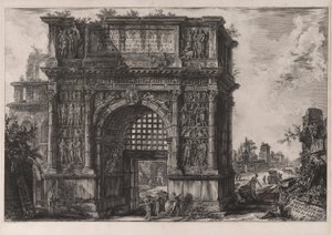 Utsikt over av Giovanni Battista Piranesi