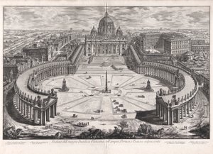 Utsikt over av Giovanni Battista Piranesi