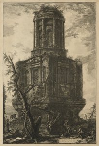 Utsikt over Roma: Graven, kalt La Connocchia, 1776. av Giovanni Battista Piranesi