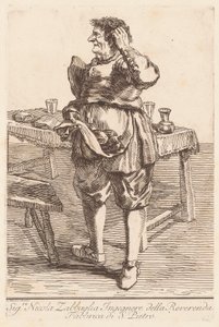 Mr. Nicola Zabbaglia av Giovanni Battista Piranesi, after Pier Leone Ghezzi