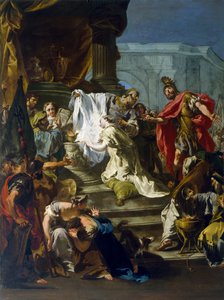 Offer av Jeftas datter, av Giovanni Battista Pittoni den yngre av Giovanni Battista Pittoni