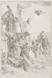 Anbetung der Könige von Giovanni-Battista Tiepolo