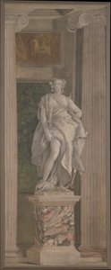 Aritmetikk, 1760 (freskomaleri overført til lerret) av Giovanni Battista Tiepolo