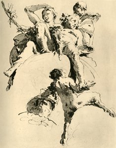 Bacchus und Ariadne von Giovanni Battista Tiepolo