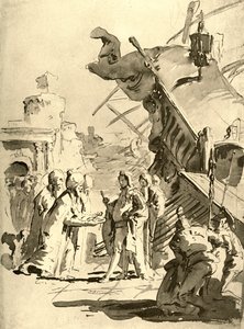 Capitulation of a Town, midten av 1700-tallet, 1928 av Giovanni Battista Tiepolo