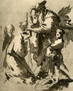 Dedikasjon av en ung soldat, 1735-1740, 1928 av Giovanni Battista Tiepolo