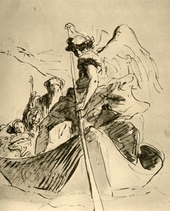 Flucht nach Ägypten, Mitte 18. Jahrhundert