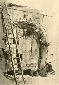 Gateway, midten av 1700-tallet, 1928 av Giovanni Battista Tiepolo